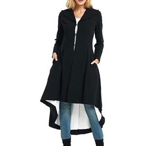 Turn-Down Collar Trench Coat